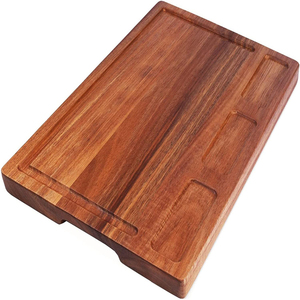 Planche à découper Blocs à découper Bloc de boucher Grand bambou avec plateaux Dessine le bois Quantité Temps Pièce de plomb Emballage Environnemental - Product Image 2