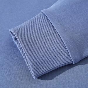 ชุดกีฬาแบบสวมหัวมีฮู้ดสำหรับผู้ชายชุดกีฬาแบบรูดซิปพิมพ์โลโก้ได้ตามต้องการสไตล์ฤดูหนาว - Product Image 5