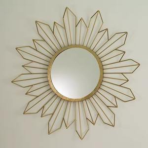 Miroir mural en métal fait main élégant et moderne, design contemporain personnalisé pour la maison, décoration de salon multifonctionnelle écologique pour mariage - Product Image 3