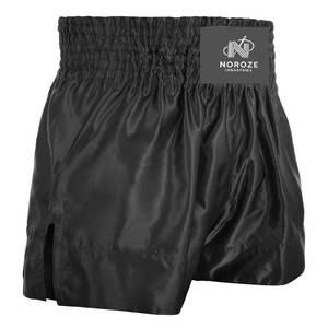 กางเกงขาสั้นมวยไทยสำหรับผู้ชายสไตล์สตรีทล่าสุดดีไซน์ตามสั่งพร้อมกางเกงรัดเอวยางยืดปิดกลาง - Product Image 5