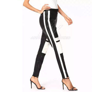 Stylish Casual Women Leather <b>Pant</b> With Smooth Texture And Comfortable Shape For Fashion Daily Wear - Product Image 3