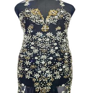 COLECCIÓN A.K.TRENDY Vestidos de Niña de las Flores Hechos a Mano al por Mayor, Estilo Tradicional, Patrón Geométrico para Bodas, Ropa Formal para Fiestas - Product Image 1