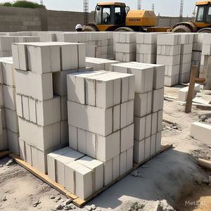 Bloques AAC ecológicos y sostenibles, Material de construcción ligero de bajo consumo para escaleras, baño, alta resistencia - Product Image 6