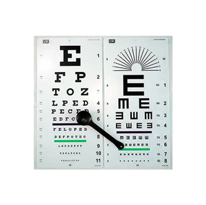 <span class=keywords><strong>20</strong></span> feet biểu đồ thị giác Miễn Phí tàu... thiết bị nhãn khoa snellen và Mù Chữ mắt biểu đồ - Product Image 5