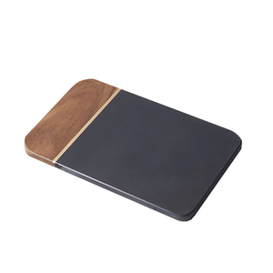 Rectangle Forme Creative Naturel Rustique Fait À La Main Écologique Grand Plateau De Fromage En Marbre pour La Cuisine Creative Naturel Hacher - Product Image 6