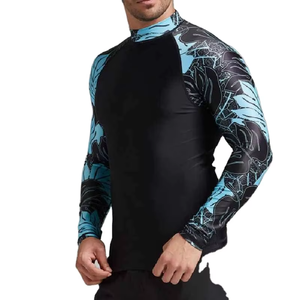 Best Bjj Rash Guard Long Sleeve MMa Jiu Jitu <b>Compression</b> <b>Shirt</b> <b>Men's</b> Boxing Rash Guard Base Layer Athletic <b>Compression</b> <b>Shirt</b> - Product Image 3