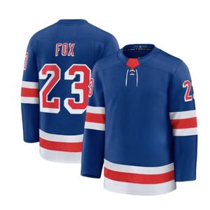 Maillot de hockey sur glace sur mesure avec des techniques d'impression par sublimation de broderie - Product Image 5