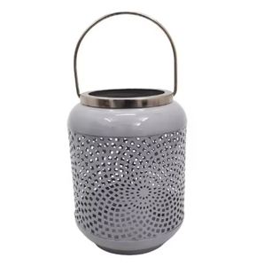 Linternas colgantes de hierro de lujo, decoración navideña de diseñador con portavelas con acabado de bronce, hecho a mano, personalizado para decoración del hogar - Product Image 6