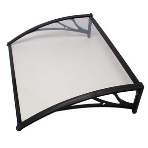 Pensilina con Supporto in Resina Nera L 120 X 80 - Product Image 1