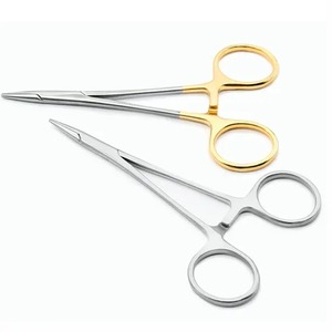 Precio al por mayor de fábrica Tijeras rectas quirúrgicas de acero inoxidable La base de los instrumentos quirúrgicos - Product Image 1