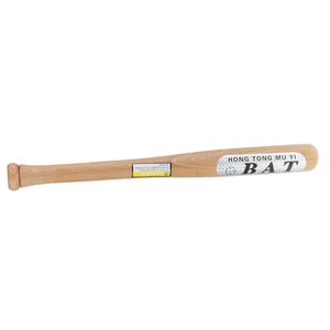 Bate de béisbol y softbol de madera maciza de haya profesional Raqueta de madera para exteriores de 54cm y 21 pulgadas de alta calidad - Product Image 2
