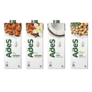 Boisson aromatisée au soja Premium Ades, filtrée et sans sucre, conditionnée en vrac en bouteille pour la distribution internationale - Product Image 1