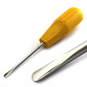 Vente flash : Élévateurs dentaires en acier inoxydable de qualité allemande, multicolores, manuels, autoclavables, extracteurs de racines pour la chirurgie dentaire de déshabillage des dents - Product Image 5