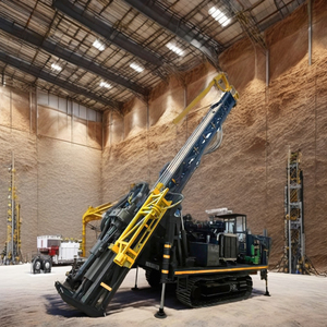 Máquina reacondicionada de suelo de roca técnica Geo PCDR 100, plataforma de perforación de agujero de explosión montada sobre orugas hidráulicas diésel usada a la venta - Product Image 5