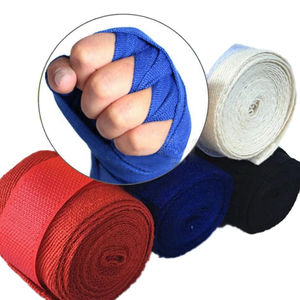 Bandages de boxe en nylon élastique de haute qualité, personnalisés, protection d'entraînement premium, couleur personnalisée, logo personnalisable, tailles personnalisables - Product Image 4