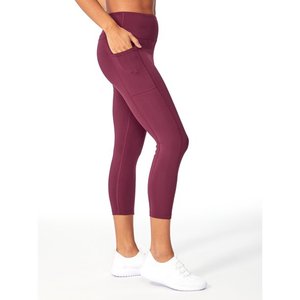 Leggings de fitness imprimés pour femmes en gros 3/4 culotte avec tissu respirant extensible dans les quatre sens - Product Image 5