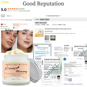 Turuncu Creamsicle 100% çim beslenen sığır Tallow cilt bakımı yüz vücut çırpılmış Tallow krem nemlendirici sığır Tallow balsamı 4oz - Product Image 6