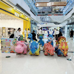 Münzbetriebener Großer Elektrischer Reit-Dinosaurier für Kinderzentren - Product Image 3