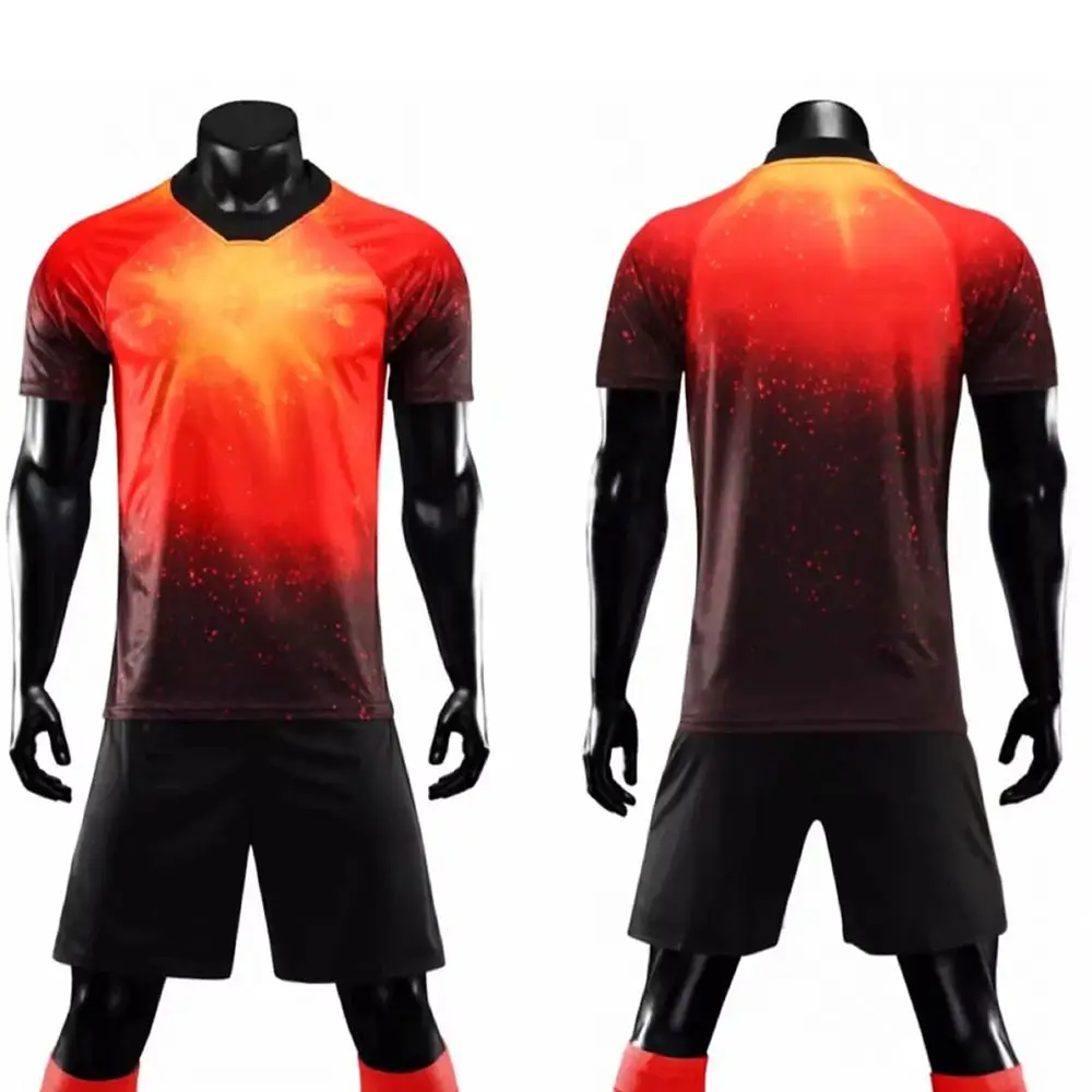 Nuevo uniforme de fútbol transpirable personalizado, camiseta de fútbol de secado rápido, equipo para hombres, uniforme de fútbol, camiseta de fútbol, camiseta de fútbol