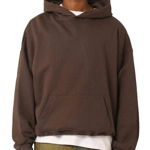 Sweats à capuche en polyester 300 GSM Sweatshirts lourds Prix d'usine Premium Sweatshirts chauds confortables et doux Vente en gros - Product Image 3