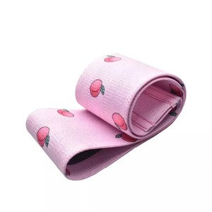 Banda de cadera de camuflaje roja personalizada OEM, venta al por mayor, bandas de ejercicio circulares elásticas para Fitness para piernas y glúteos - Product Image 3