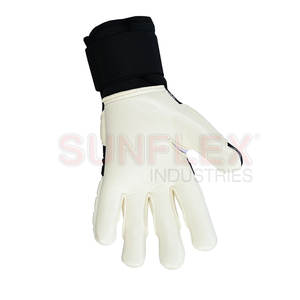 Service OEM Nouveau Style Gants de Gardien de But en Latex Allemand de Haute Qualité, Cuir de Couleur Unie - Product Image 5