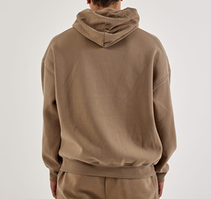 Sweat à capuche en molleton de coton épais de qualité supérieure, unisexe, coupe décontractée, design streetwear personnalisé, impression/broderie de logo personnalisé, support - Product Image 2