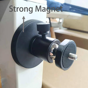Support de caméra magnétique <span class=keywords><strong>Pied</strong></span> magnétique Mini rotule en métal robuste Fixation sécurisée sur l'acier ou autres surfaces magnétiques - Product Image 4