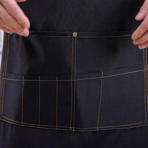 ผ้ากันเปื้อนสำหรับทำอาหารสไตล์เชฟทำจากผ้าฝ้ายปรับได้พิมพ์ลายกันน้ำมีสไตล์สำหรับห้องครัวร้านอาหาร - Product Image 6