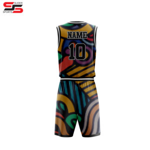 Uniforme de basket-ball personnalisé de haute qualité avec logo personnalisé vêtements de sport - Product Image 2