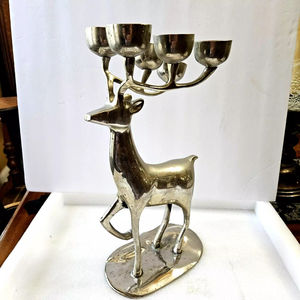 Modern Silverware Reindeer <b>Candelabra</b> Candle Holder Prime Quality Metal Candle Holder <b>Candelabra</b> for Home Accent in Low Price - Product Image 5