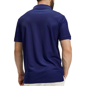 Polo de Manga Corta para Hombre, Camisa con Cuello de Tacto Suave, Suministro de Ropa al por Mayor OEM - Product Image 5