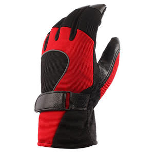 Guantes Mecánicos de Algodón para Invierno, con Protección de Cuero Anti-Vibración y Pantalla Táctil - Product Image 2