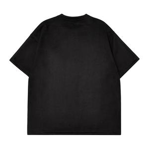 Camisetas sueltas de algodón 100% personalizadas para hombre, Camiseta holgada informal con cuello redondo, Camiseta holgada de algodón 100% para hombre - Product Image 5