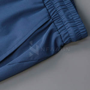 Pantalon décontracté pour hommes à la mode avec taille à cordon et texture lisse pour des tenues décontractées confortables - Product Image 5