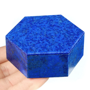 Joyero de cristal lapislázuli, piedra preciosa tallada a mano de 2,7 pulgadas, para almacenamiento de regalos y joyas [logotipo personalizado] a granel - Product Image 1