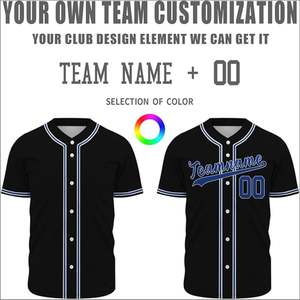 Jersey de Béisbol Personalizado de la Mejor Calidad 2024 para Hombre y Mujer, Ropa Deportiva Transpirable de Talla Grande con Nombre, Número y Logotipo Impresos - Product Image 5