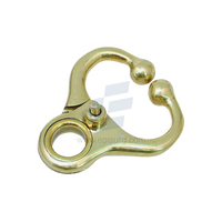Support de nez de taureau à prix d'usine, acier inoxydable plaqué or (sans chaîne), outils réutilisables pour l'élevage de vaches et de bovins.