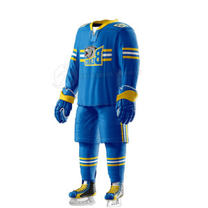 ชุด100% ฮ็อกกี้น้ำแข็งโพลีเอสเตอร์สำหรับผู้ใหญ่ชุดยูนิฟอร์มฮ็อกกี้น้ำแข็ง - Product Image 2