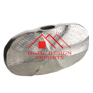 Décoration pour la maison, les hôtels et les restaurants - Produits de décoration intérieure les plus vendus - Vase à fleurs doré en métal - Product Image 6