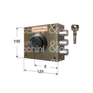 BLOQUEO DE BOMBA aplicado en el lado Apertura interna con perilla - Product Image 1