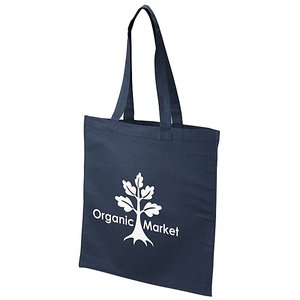 Bolsa de Mano Plana de Algodón Orgánico de 16x18 Pulgadas con Asas Dobles, Reciclable, Ecológica, para Compras, Abarrotes, Promociones, Regalos, Personalizable - Product Image 1