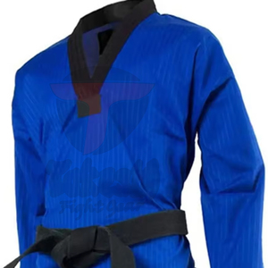 Ensemble d'uniformes de Taekwondo en coton de haute qualité, vêtements d'arts martiaux TAKESHI FIGHT GEAR, séchage rapide, respirant, nouvel arrivage - Product Image 5