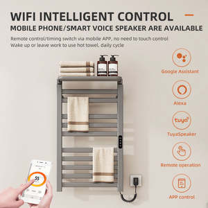 Meilleur porte-serviettes chauffant <span class=keywords><strong>électrique</strong></span> intelligent thermostatique durable pour la maison, <span class=keywords><strong>radiateur</strong></span> de salle de bain - Product Image 2