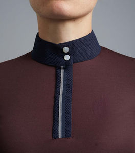 Camiseta de Equitación Ligera y Elegante para Mujer, Tejido Elástico Atlético, Absorbe la Humedad, Ropa de Alto Rendimiento para Montar a Caballo - Product Image 3