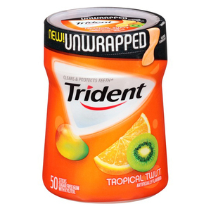 Chewing-gum Tridentt Tropical Twist Chewing-gum Tridentt à la menthe verte - Product Image 6