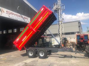 Remolque agrícola de eje tándem de servicio pesado Capacidad de carga de 10 toneladas - Product Image 5