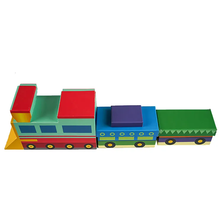 Diversão com trens assentamento Handmade Special Shape Box Steam Train Modelo Gift Packaging Park Mall Decoração Box para exibição