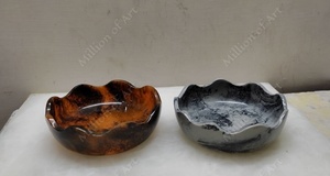 Mini cuencos de resina para servir alimentos de alta calidad, diseño personalizado para bodas, restaurantes, hoteles de moda, uso en la cocina - Product Image 6