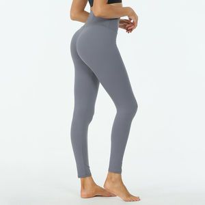 Pantalon de gymnastique pour femmes de haute qualité élastique décontracté Sport de plein air Hip Lift Leggings avec poche décontracté taille haute Style Yoga - Product Image 1